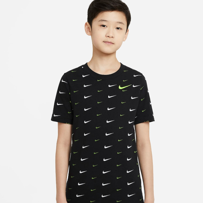 B NSW TEE SWOOSH AOP