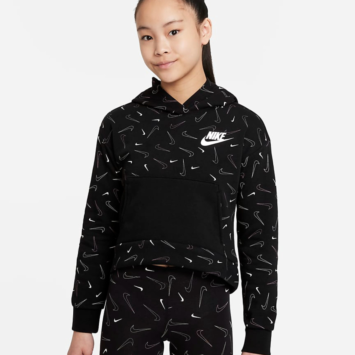 G NSW FLC AOP HOODIE