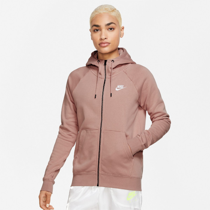 W NSW ESSNTL HOODIE FZ FLC