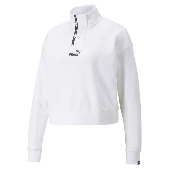 PUMA Puma Power Tape Half-Placket Crew TR