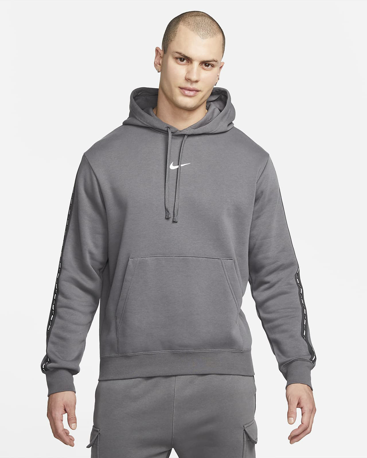 M NSW REPEAT FLC PO HOODIE BB