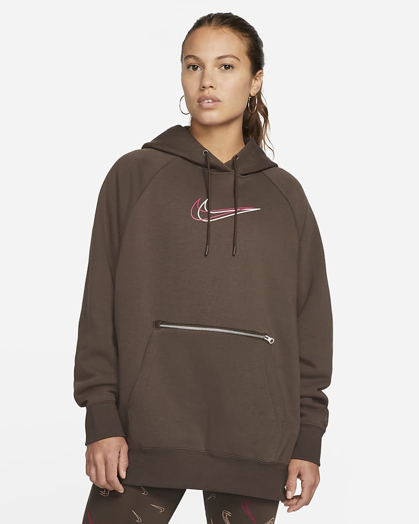 W NSW PO HOODIE OS BB FLC PRNT