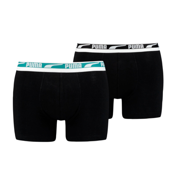 PUMA MEN MULTI LOGO BOXER 2P