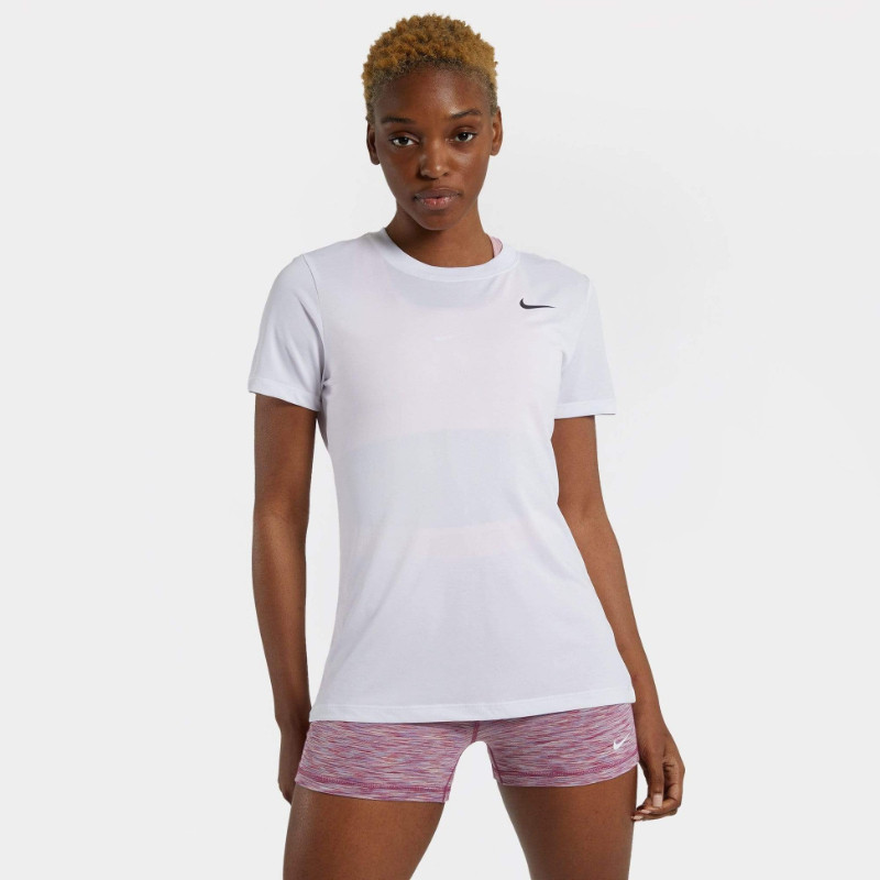 W NK DF LEG TEE CREW