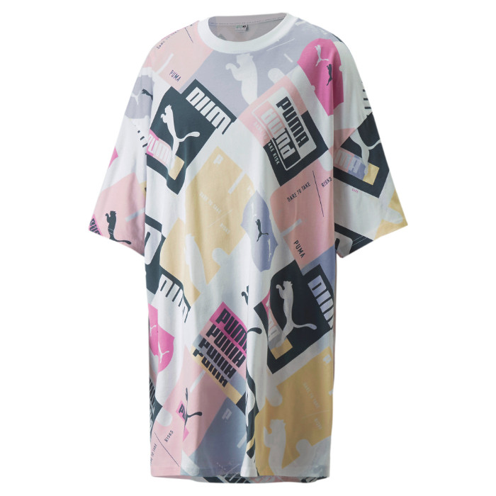 PUMA Brand Love AOP Tee Dress