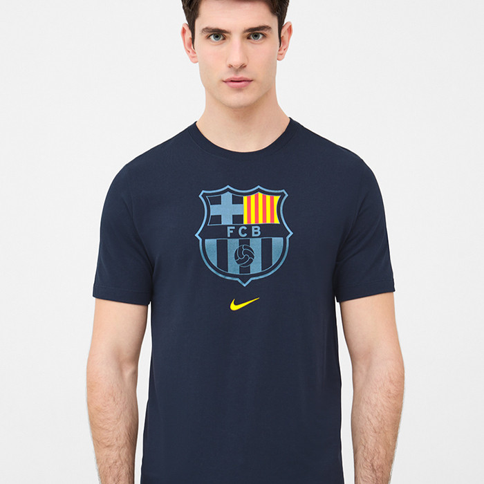 FCB M NK CREST TEE