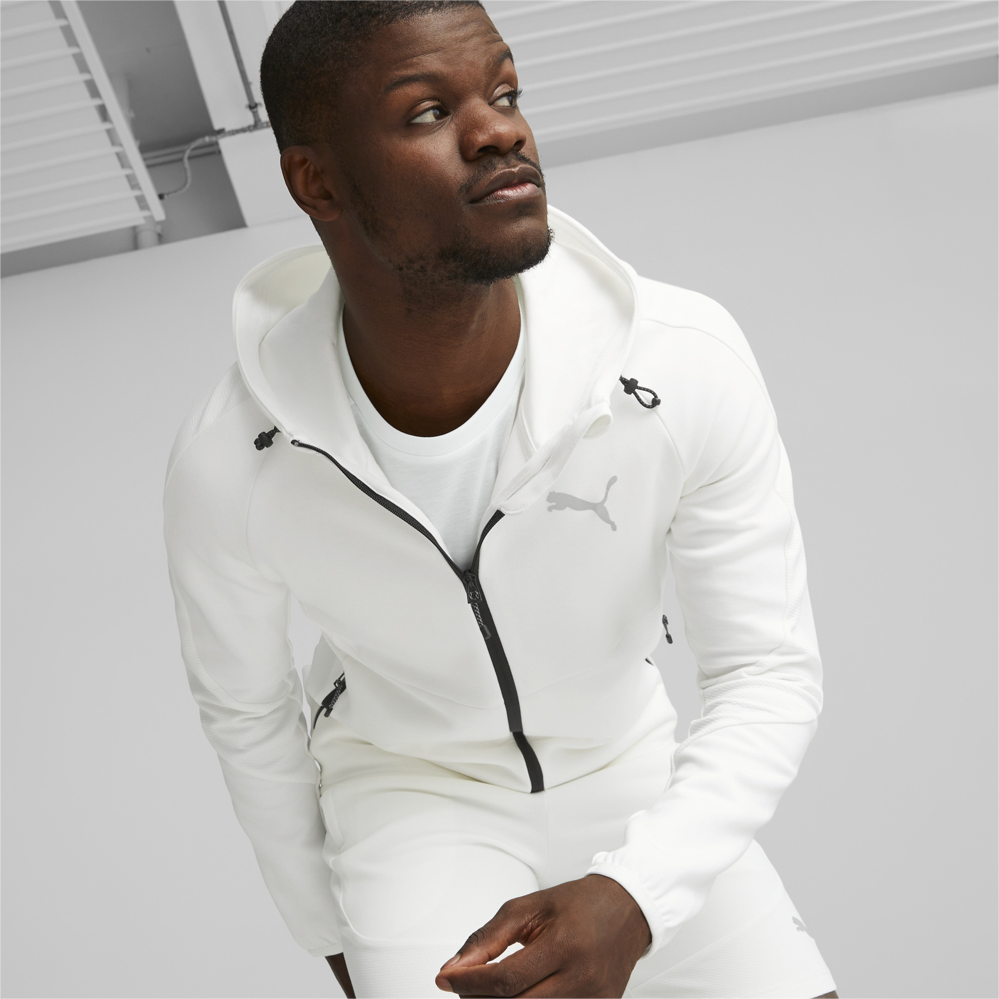 PUMA EVOSTRIPE Full-Zip Hoodie DK