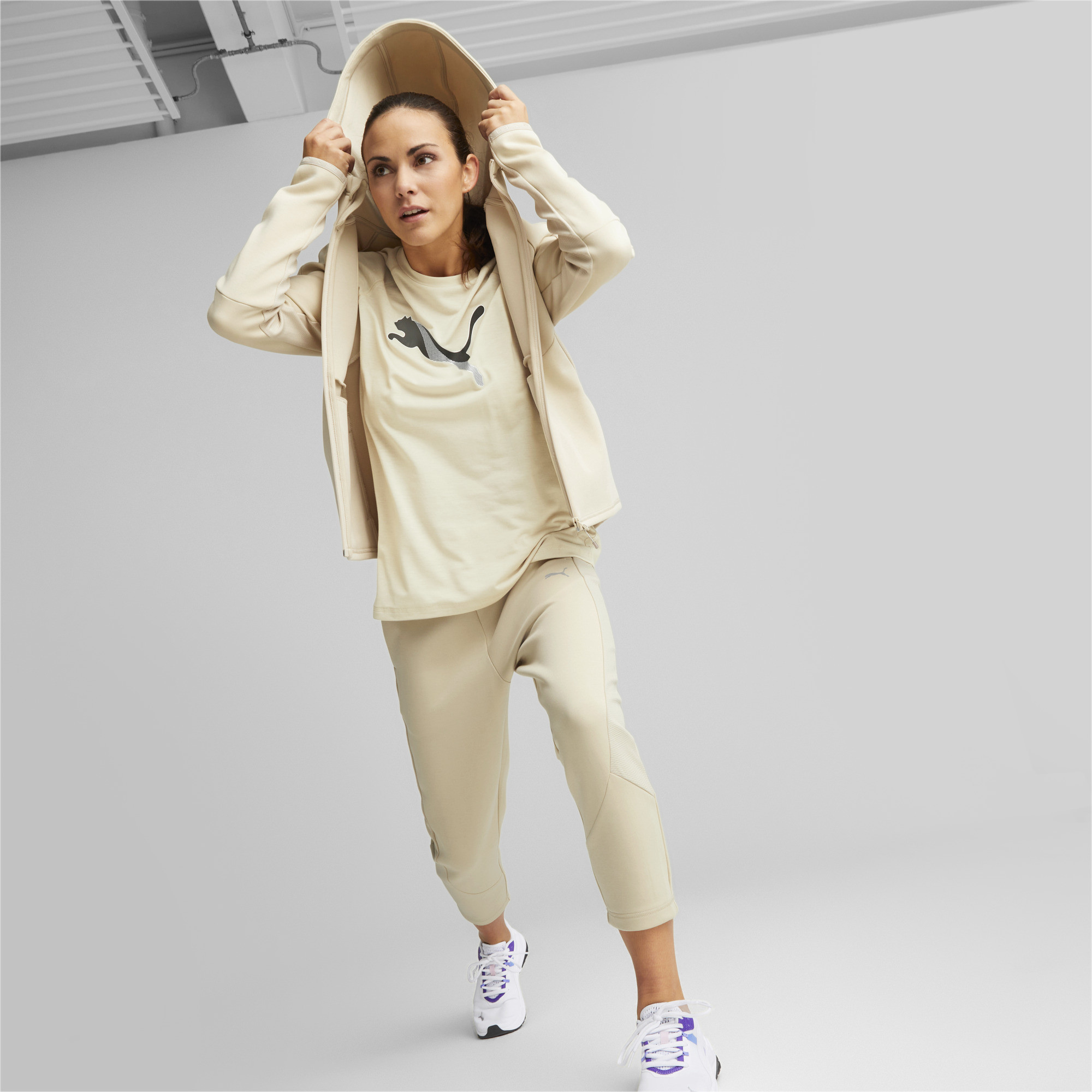 PUMA EVOSTRIPE High-Waist Pants