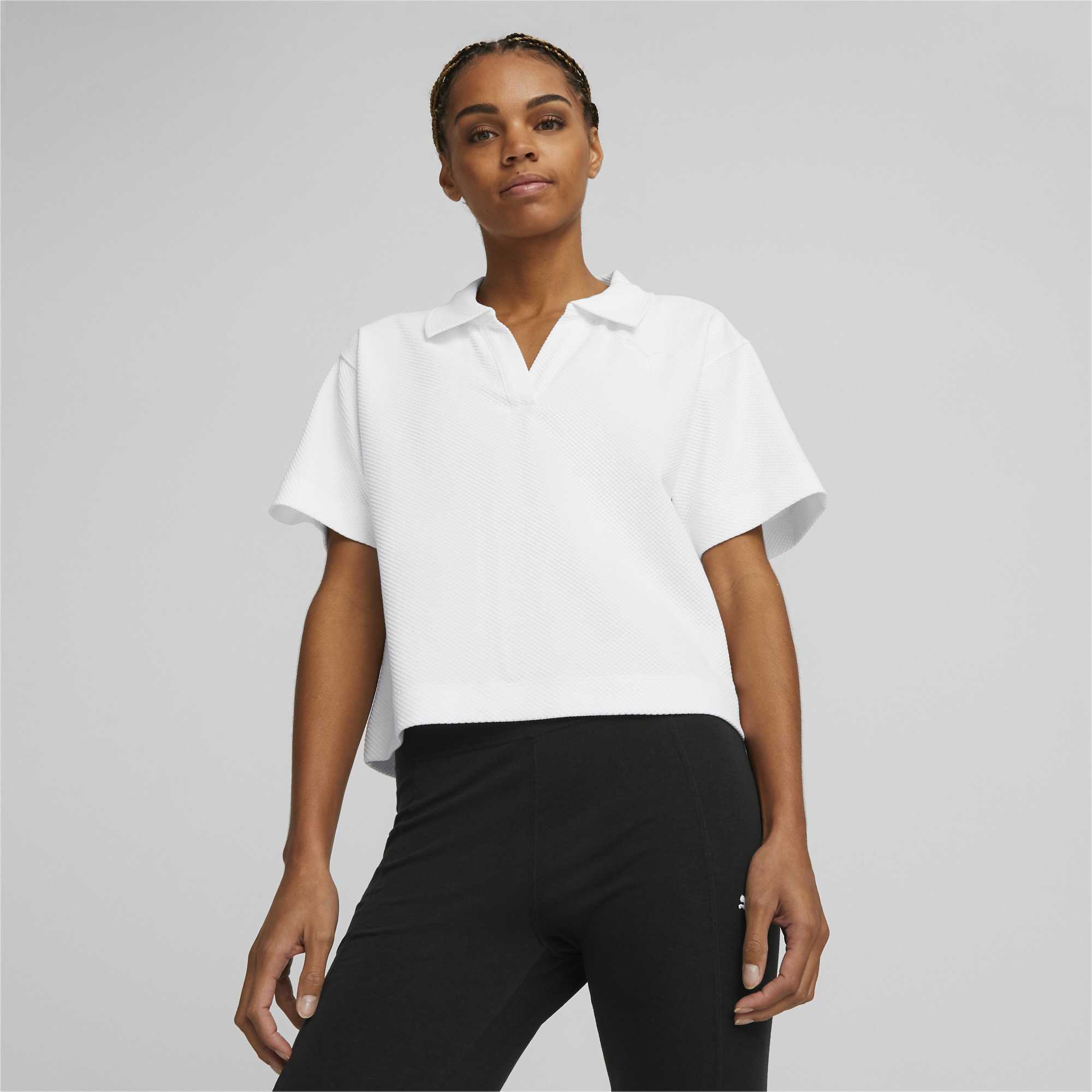 PUMA HER Polo Tee