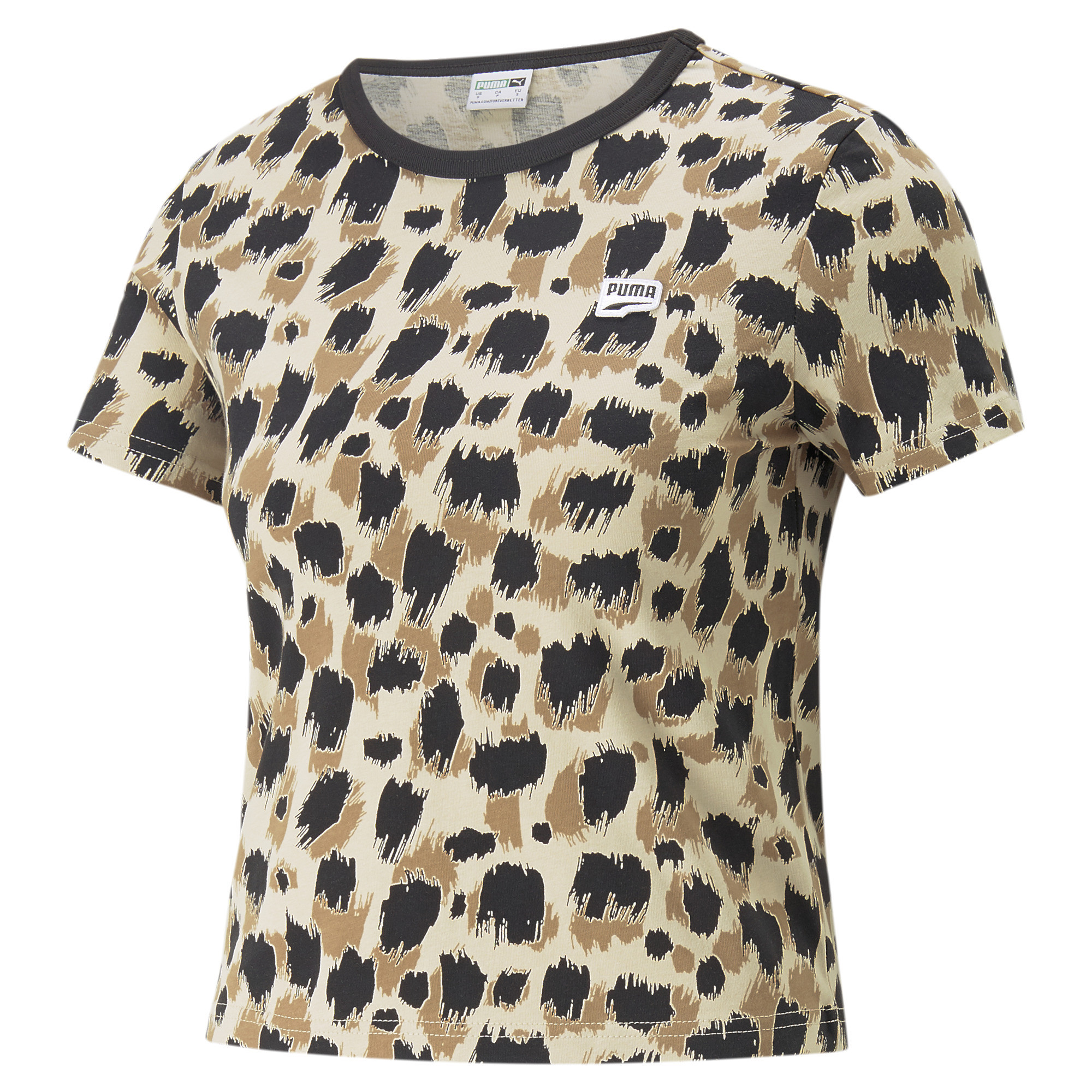 PUMA DOWNTOWN AOP SLIM TEE