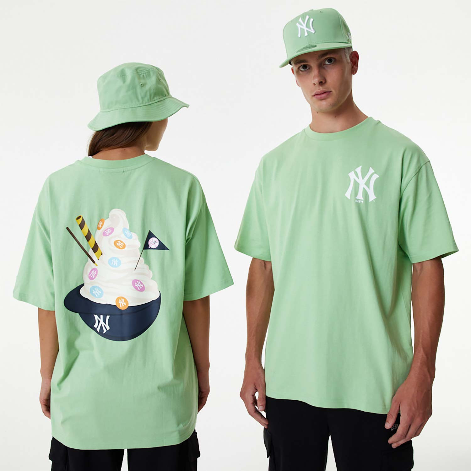 NEW ERA MLB ICECREAM OS TEE