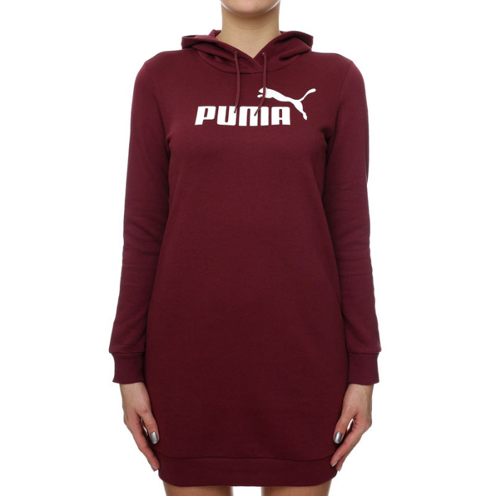 PUMA ESS Logo Hooded Dress