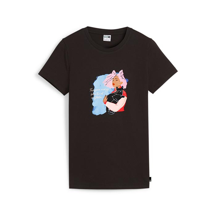 PUMA GRAPHICS POSITIVE VIBE TEE