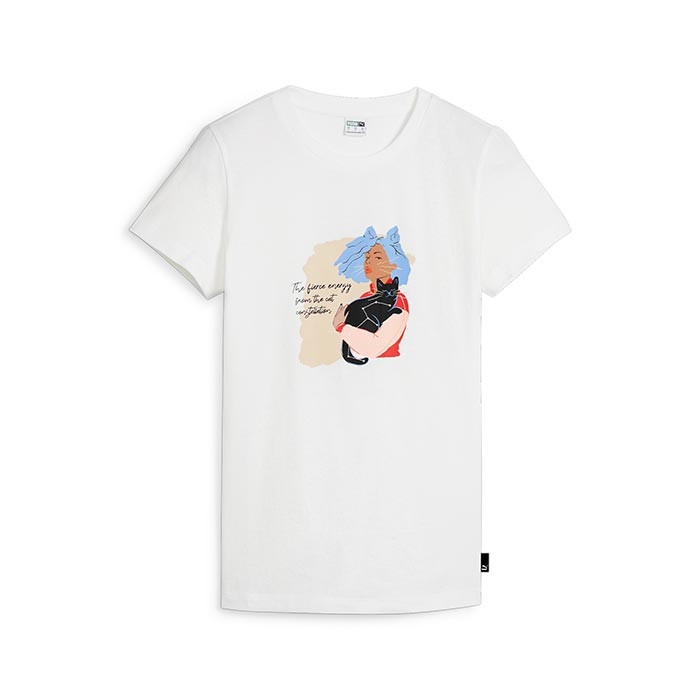 PUMA GRAPHICS POSITIVE VIBE TEE