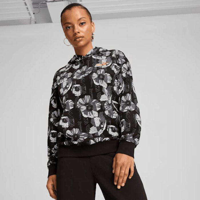 PUMA ESS+ Class Act AOP Hoodie TR