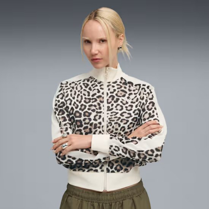 PUMA T7 LEO LUXE AOP Short Track Jacket