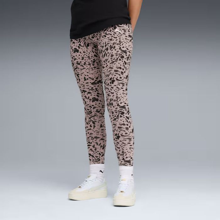 PUMA ESS GRAPHIC Animal Mid-Rise AOP Leggings