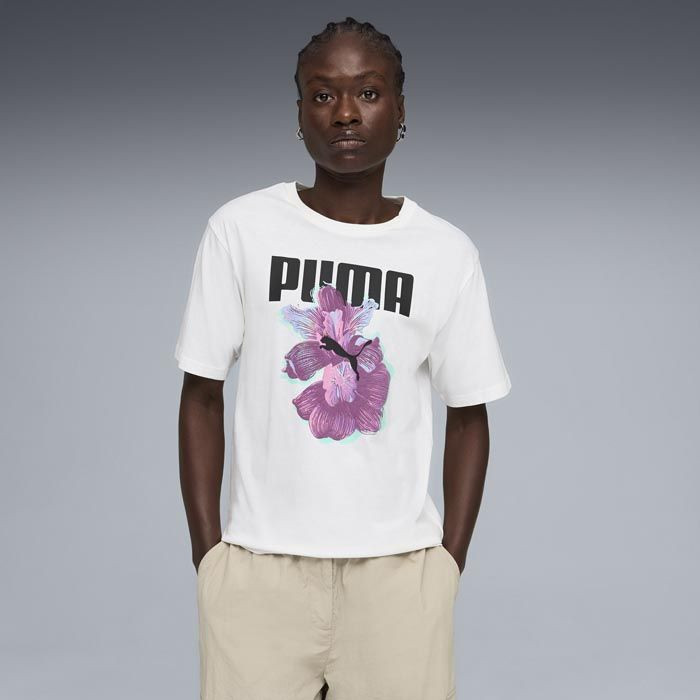 PUMA GRAPHICS Relaxed Flower Tee