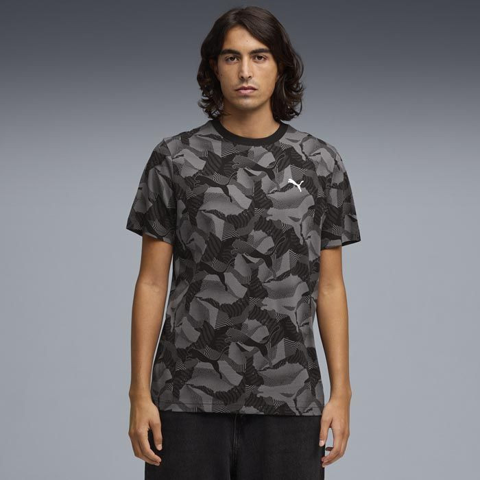 PUMA ESS LOGO LAB Story 2 AOP Tee