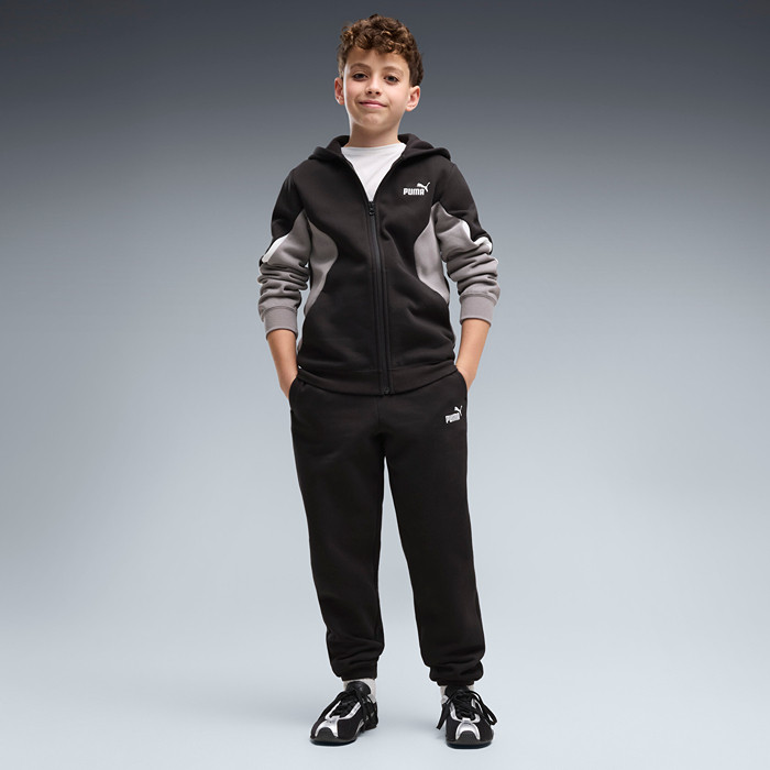 PUMA ESS BLOCK Full-Zip Sweat Suit B