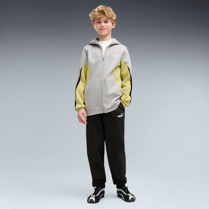 PUMA ESS BLOCK Full-Zip Sweat Suit B