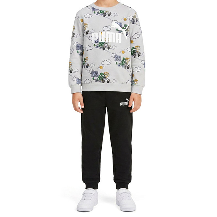 PUMA MINICATS SUPER PUMA AOP Crew SET FL INF