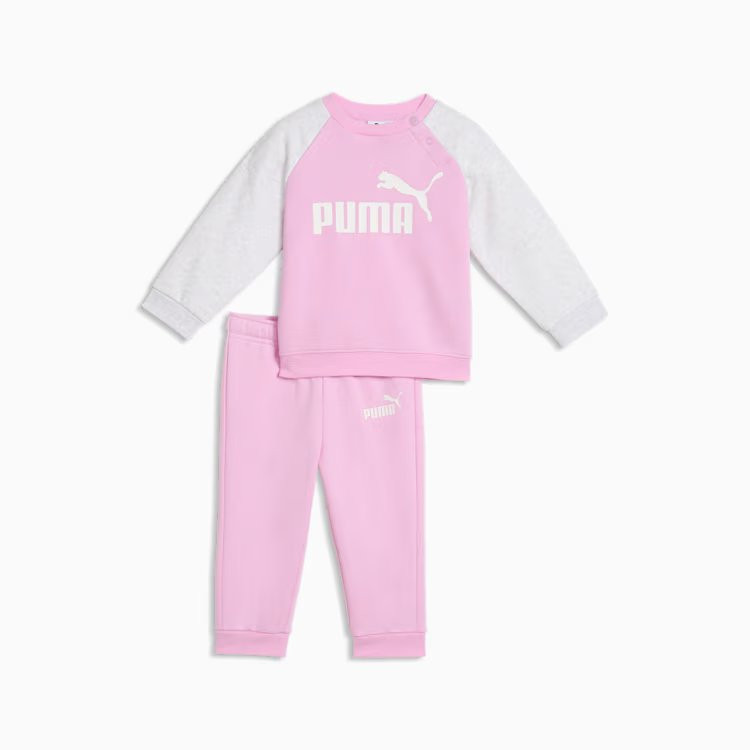PUMA MINICATS ESS Raglan Crew Set FL INF