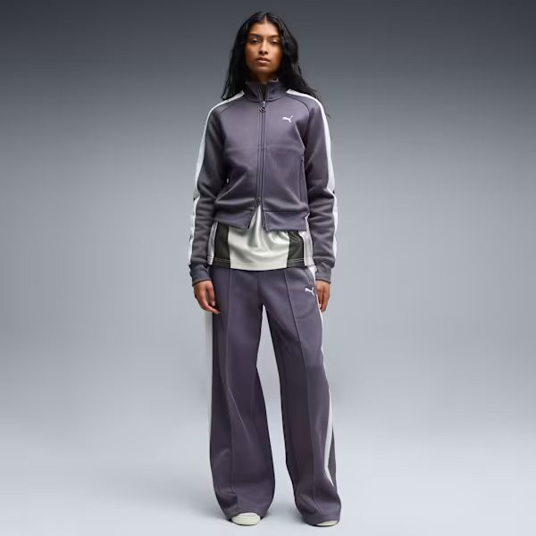 PUMA T7 Wide Leg Track Pants op